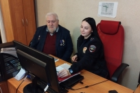 Общественный помощник Уполномоченного по правам человека в Томской области проверил работу участкового пункта полиции