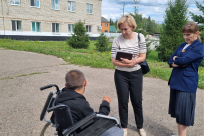 Посещение Дома социального обслуживания «Забота»
